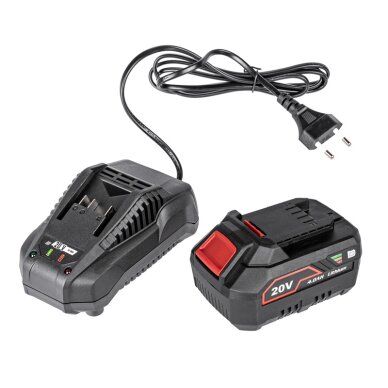 Akumuliatorinis kampinis šlifuoklis Cedrus CEDAG125LI-SET, 20V, 1x4Ah 9 Akumuliatorinis kampinis šlifuoklis Cedrus CEDAG125LI-SET, 20V, 1x4Ah 9