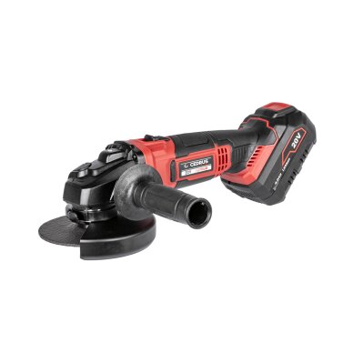 Akumuliatorinis kampinis šlifuoklis Cedrus CEDAG125LI-SET, 20V, 1x4Ah Akumuliatorinis kampinis šlifuoklis Cedrus CEDAG125LI-SET, 20V, 1x4Ah