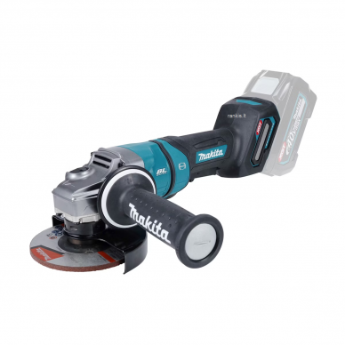 Akumuliatorinis kampinis šlifuoklis XGT ® 40Vmax Makita GA050GZ (be akum. ir be krov.) Akumuliatorinis kampinis šlifuoklis XGT ® 40Vmax Makita GA050GZ (be akum. ir be krov.)
