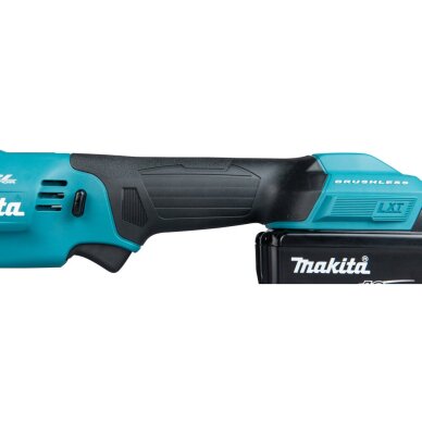 Akumuliatorinis kampinis smūginis veržliasukis MAKITA DTL302Z, 18V, 3/8", 340/530Nm 11