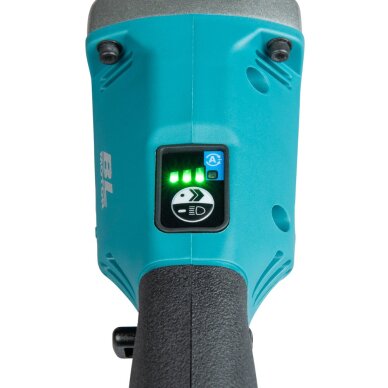 Akumuliatorinis kampinis smūginis veržliasukis MAKITA DTL302Z, 18V, 3/8", 340/530Nm 15 Akumuliatorinis kampinis smūginis veržliasukis MAKITA DTL302Z, 18V, 3/8", 340/530Nm 15