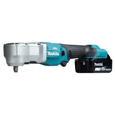 Akumuliatorinis kampinis smūginis veržliasukis MAKITA DTL302Z, 18V, 3/8", 340/530Nm 5