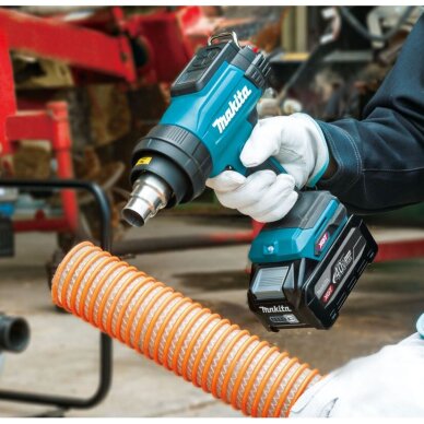 Akumuliatorinis karšto oro fenas Makita HG001GZ, 40V Max (be akum. ir krov.) 1 Akumuliatorinis karšto oro fenas Makita HG001GZ, 40V Max (be akum. ir krov.) 1