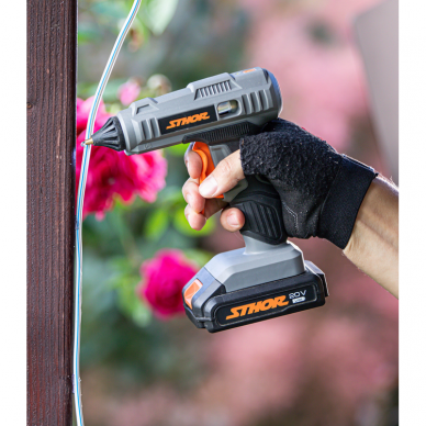 Akumuliatorinis klijavimo pistoletas | 11 mm 20V | be baterijos (78155) 1 Akumuliatorinis klijavimo pistoletas | 11 mm 20V | be baterijos (78155) 1