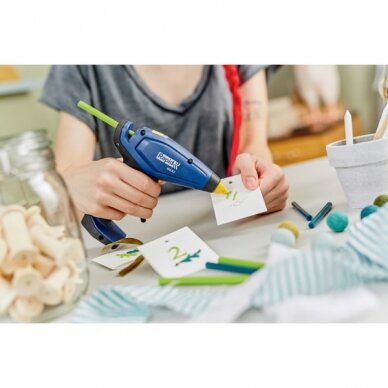 Akumuliatorinis klijų pistoletas BGX7, 7mm, USB įkrovimas, Rapid 8 Akumuliatorinis klijų pistoletas BGX7, 7mm, USB įkrovimas, Rapid 8