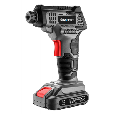 Akumuliatorinis kompresorius 18V Graphite 2 Akumuliatorinis kompresorius 18V Graphite 2