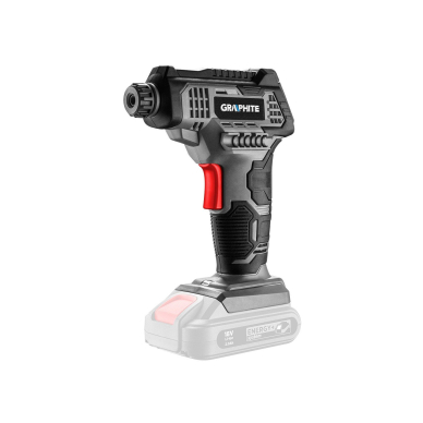 Akumuliatorinis kompresorius 18V Graphite Akumuliatorinis kompresorius 18V Graphite
