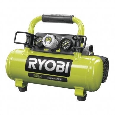 Akumuliatorinis kompresorius Ryobi R18AC-0, 18V Akumuliatorinis kompresorius Ryobi R18AC-0, 18V