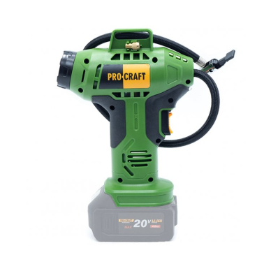Akumuliatorinis kompresorius ProCraft LK20, 20 V, (be akum. ir krov.) 1 Akumuliatorinis kompresorius ProCraft LK20, 20 V, (be akum. ir krov.) 1