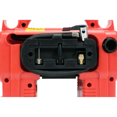 Akumuliatorinis kompresorius Yato,18 V, 21 l / min, 11 bar, (be akum. ir krov.) 3 Akumuliatorinis kompresorius Yato,18 V, 21 l / min, 11 bar, (be akum. ir krov.) 3