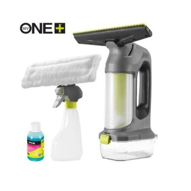 Akumuliatorinis langų valytuvas Ryobi ONE+ RWV18-0, 18V (be akum. ir krov.) Akumuliatorinis langų valytuvas Ryobi ONE+ RWV18-0, 18V (be akum. ir krov.)