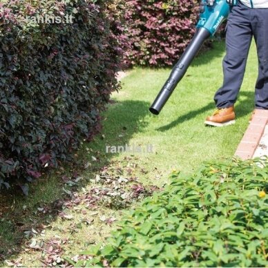 Akumuliatorinis lapų pūstuvas Makita DUB184RT, 18V, 1x5,0Ah, DC18RC 3 Akumuliatorinis lapų pūstuvas Makita DUB184RT, 18V, 1x5,0Ah, DC18RC 3