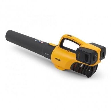 Akumuliatorinis lapų pūstuvas STIGA BL 300E KIT, 2x20 V, 4.0 Ah 1 Akumuliatorinis lapų pūstuvas STIGA BL 300E KIT, 2x20 V, 4.0 Ah 1