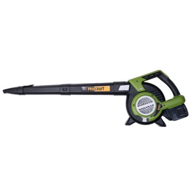 Akumuliatorinis lapų pūstuvas ProCraft VB20, 2x20 V + DOVANA 2