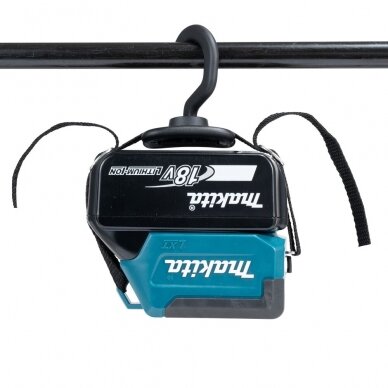 Akumuliatorinis LED prožektorius Makita DML817 su USB 2.4A 6 Akumuliatorinis LED prožektorius Makita DML817 su USB 2.4A 6