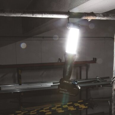 Akumuliatorinis LED prožektorius Makita DEBDML807, 14,4/18V Li-ion, (be akum. ir krov.) 2 Akumuliatorinis LED prožektorius Makita DEBDML807, 14,4/18V Li-ion, (be akum. ir krov.) 2