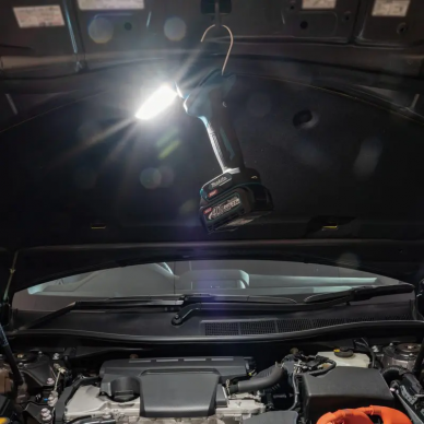 Akumuliatorinis LED prožektorius Makita ML006GX, 40 Vmax, (be akum. ir krov.) 3 Akumuliatorinis LED prožektorius Makita ML006GX, 40 Vmax, (be akum. ir krov.) 3