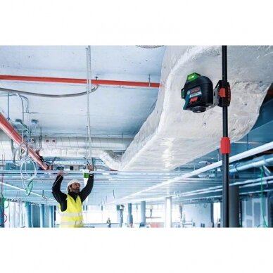 Lazerinis linijinis nivelyras Bosch GLL 3-80 G + lagaminas 3 Lazerinis linijinis nivelyras Bosch GLL 3-80 G + lagaminas 3