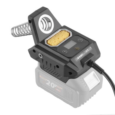 Akumuliatorinis lituoklis Procraft CS60bb 20V (be akum. ir krov.) 6 Akumuliatorinis lituoklis Procraft CS60bb 20V (be akum. ir krov.) 6