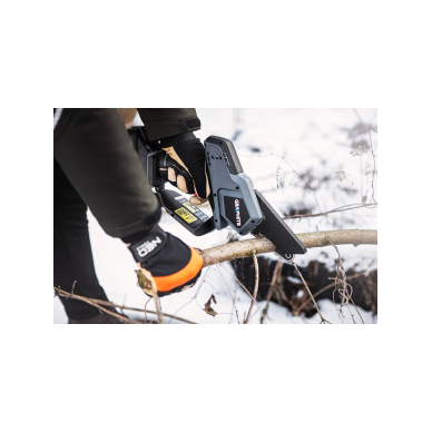 Akumuliatorinis mini grandininis pjūklas GRAPHITE 58GE116 Energy+ 18V Li-lon 2 Akumuliatorinis mini grandininis pjūklas GRAPHITE 58GE116 Energy+ 18V Li-lon 2