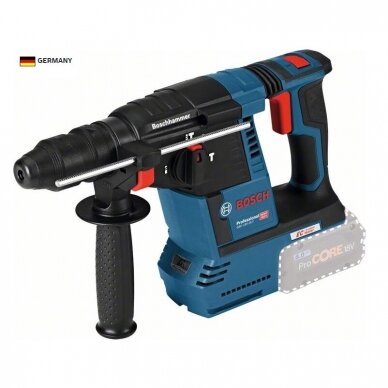 Akumuliatorinis perforatorius Bosch GBH 18V-26 F solo, SDS+ keičiamasis griebtuvas 1 Akumuliatorinis perforatorius Bosch GBH 18V-26 F solo, SDS+ keičiamasis griebtuvas 1