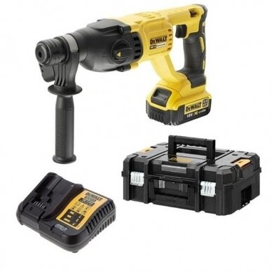 Akumuliatorinis perforatorius DeWALT DCH133M1, 18 V, 1x4,0 Ah 2 Akumuliatorinis perforatorius DeWALT DCH133M1, 18 V, 1x4,0 Ah 2