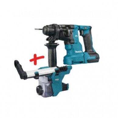 Akumuliatorinis perforatorius Makita DHR183Z+1911P2-6, 18V (be akum. ir krov.) Akumuliatorinis perforatorius Makita DHR183Z+1911P2-6, 18V (be akum. ir krov.)