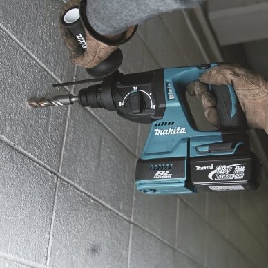 Akumuliatorinis perforatorius Makita DHR242Z, 18V Li-ion 8