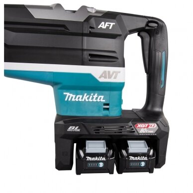 Akumuliatorinis perforatorius Makita HR006GZ, SDS-MAX, 2x40V, (be akum. ir krov.) 3 Akumuliatorinis perforatorius Makita HR006GZ, SDS-MAX, 2x40V, (be akum. ir krov.) 3