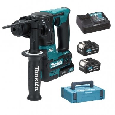 Akumuliatorinis perforatorius Makita HR166DSMJ, 10,8-12V, 2x4,0Ah Akumuliatorinis perforatorius Makita HR166DSMJ, 10,8-12V, 2x4,0Ah