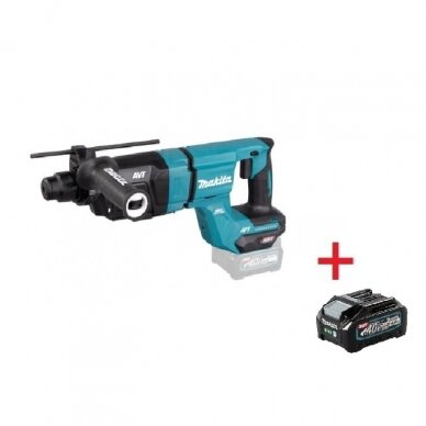 Akumuliatorinis perforatorius Makita XGT HR007GZ, 40 V, 3 J, SDS-plus (be akum. ir krov.) +DOVANA BL4040 Akumuliatorinis perforatorius Makita XGT HR007GZ, 40 V, 3 J, SDS-plus (be akum. ir krov.) +DOVANA BL4040