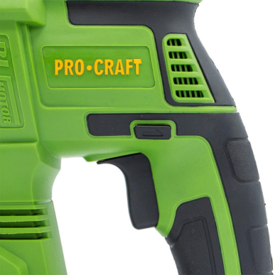 Akumuliatorinis perforatorius ProCraft PHA40bb, 20 V, (be akum. ir krov.) 7 Akumuliatorinis perforatorius ProCraft PHA40bb, 20 V, (be akum. ir krov.) 7