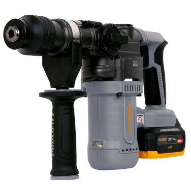 Akumuliatorinis perforatorius ProCraft HD20A, 20 V, 4 Ah Akumuliatorinis perforatorius ProCraft HD20A, 20 V, 4 Ah