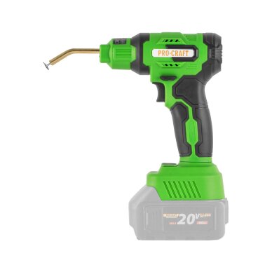 Akumuliatorinis plastiko suvirinimo aparatas Procraft CS40bb 20V (be akum. ir krov.) 5 Akumuliatorinis plastiko suvirinimo aparatas Procraft CS40bb 20V (be akum. ir krov.) 5