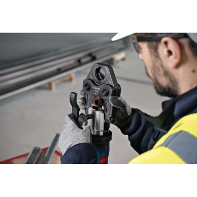 Akumuliatorinis presavimo įrankis Bosch GPT 18V-32 Solo, Kit TH-16/20/26, LB 06019M2104 2