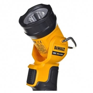 Akumuliatorinis prožektorius DeWalt DCL040N XR Li-ion LED, 18V (be akum. ir krov.) 2 Akumuliatorinis prožektorius DeWalt DCL040N XR Li-ion LED, 18V (be akum. ir krov.) 2