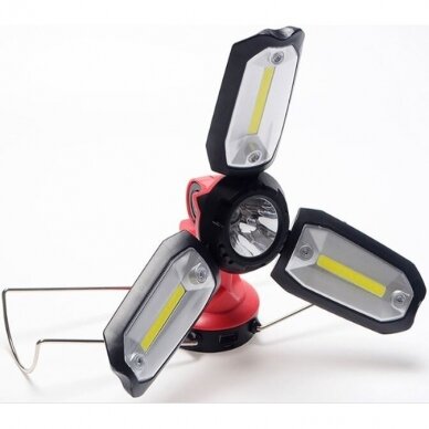 Akumuliatorinis prožektorius Essen tools, USB, LED Akumuliatorinis prožektorius Essen tools, USB, LED