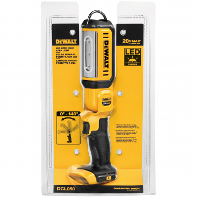 Akumuliatorinis prožektorius DeWalt DCL050-XJ, 18 V, (be akum. ir krov.) 2 Akumuliatorinis prožektorius DeWalt DCL050-XJ, 18 V, (be akum. ir krov.) 2
