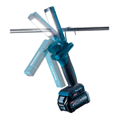 Akumuliatorinis prožektorius Makita ML006G, 40 V, (be akum. ir krov.) 1 Akumuliatorinis prožektorius Makita ML006G, 40 V, (be akum. ir krov.) 1