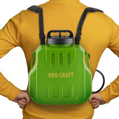 Akumuliatorinis purkštuvas Procraft AS8 (8L, 12V, 2Ah) 6