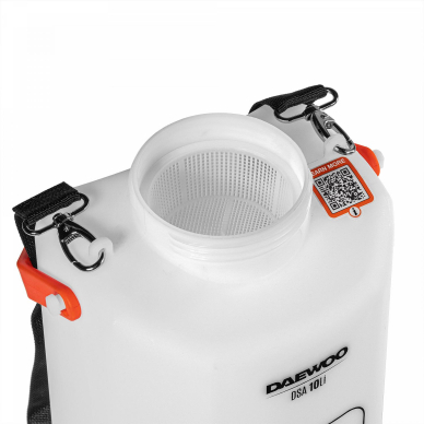 Akumuliatorinis purkštuvas DAEWOO DSA 10Li, 16 V 1 Akumuliatorinis purkštuvas DAEWOO DSA 10Li, 16 V 1