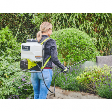 Akumuliatorinis purkštuvas - kuprinė Ryobi RY18BPSB-0, 18 V, (be akum. ir krov.) 1 Akumuliatorinis purkštuvas - kuprinė Ryobi RY18BPSB-0, 18 V, (be akum. ir krov.) 1