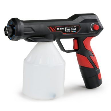 Akumuliatorinis purkštuvas Blue Bird SG 22-10, 12.6V, 2.5 Ah Akumuliatorinis purkštuvas Blue Bird SG 22-10, 12.6V, 2.5 Ah