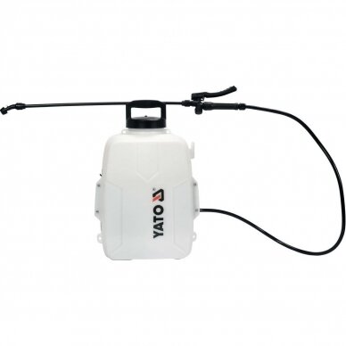 Akumuliatorinis purkštuvas Yato YT-86211, 2in1 18V, be akumuliatoriaus 2 Akumuliatorinis purkštuvas Yato YT-86211, 2in1 18V, be akumuliatoriaus 2