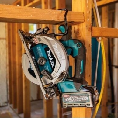 Akumuliatorinis diskinis pjūklas Makita HS012GZ, 40 V, (be akum. ir krov.) 2 Akumuliatorinis diskinis pjūklas Makita HS012GZ, 40 V, (be akum. ir krov.) 2