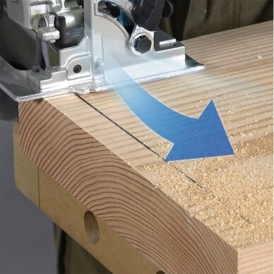 Akumuliatorinis rankinis diskinis pjūklas Makita DHS661ZU, 18V 1 Akumuliatorinis rankinis diskinis pjūklas Makita DHS661ZU, 18V 1