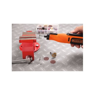 Akumuliatorinis Rankinis frezeris, 7.2V BCRT8I-XJ, Integruotas Akumuliatorius 1,5 AH, Black&Decker 3