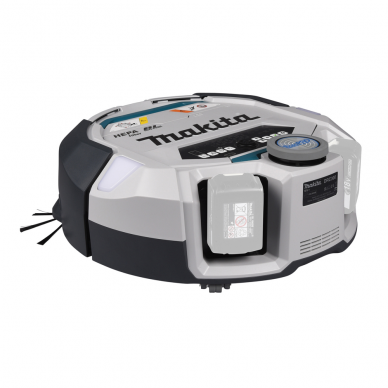 Akumuliatorinis siurblys-robotas Makita DRC300Z, 2x18 V, Li-Ion, (be akum. ir krov.) 3 Akumuliatorinis siurblys-robotas Makita DRC300Z, 2x18 V, Li-Ion, (be akum. ir krov.) 3