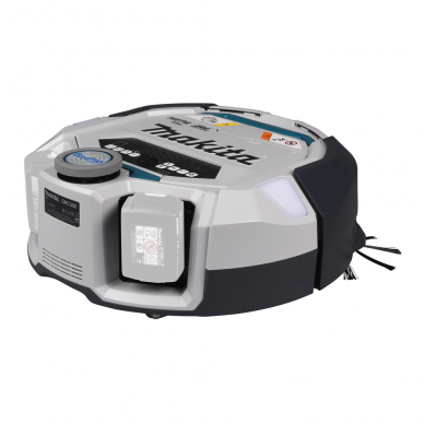 Akumuliatorinis siurblys-robotas Makita DRC300Z, 2x18 V, Li-Ion, (be akum. ir krov.) 5 Akumuliatorinis siurblys-robotas Makita DRC300Z, 2x18 V, Li-Ion, (be akum. ir krov.) 5