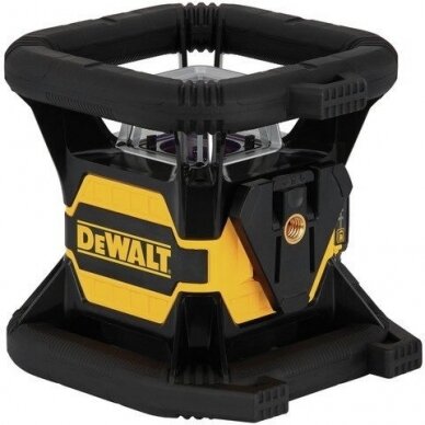 Akumuliatorinis rotacinis lazerinis nivelyras DeWalt DCE080D1GS-QW, 18 V, 1x2.0 Ah 1 Akumuliatorinis rotacinis lazerinis nivelyras DeWalt DCE080D1GS-QW, 18 V, 1x2.0 Ah 1